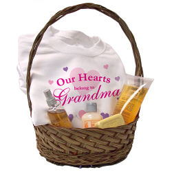 GB5421X - Our Hearts Belong To Sweatshirt Gift Basket